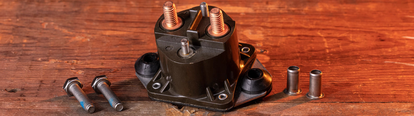 Outboard Engine Alternators, Starters, Solenoids, Relays & Components