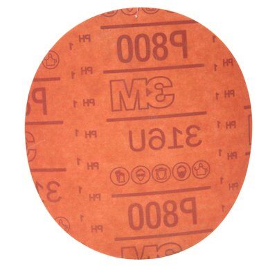 3M - Hookit Red Abrasive Disc Value Pack - 6 inch - P800 Grade - 50 Pack - 01187
