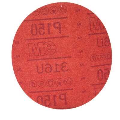 3M - Hookit Red Abrasive Disc Value Pack - 6 inch - P150 Grade - 50 Pack - 01223