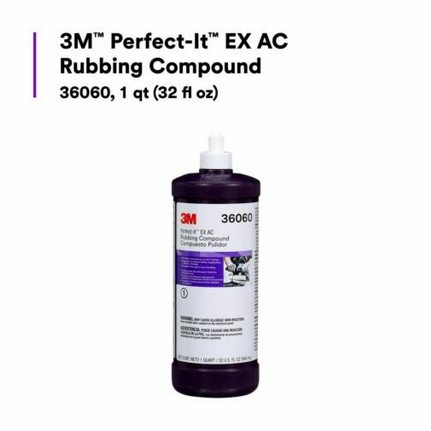 3M - Perfect-It EX AC Rubbing Compound - 32 oz. - 36060