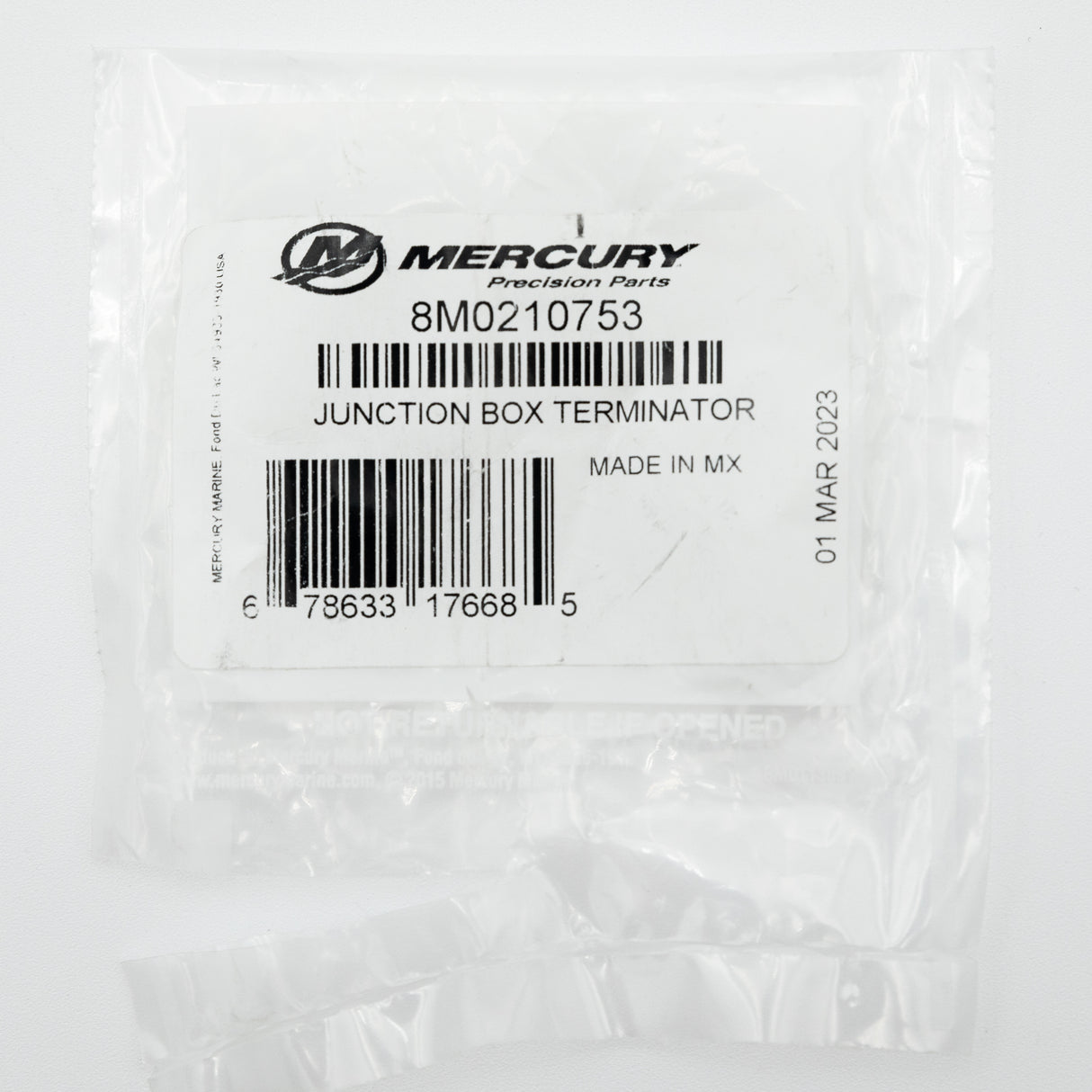 Mercury – SmartCraft J-Box Terminator / Resistor | CAN P Network End Termination | 8M0210753