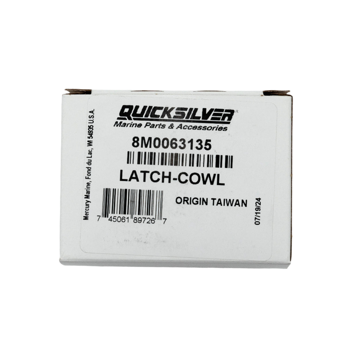 Mercury - Cowling Latch- 8M0063135