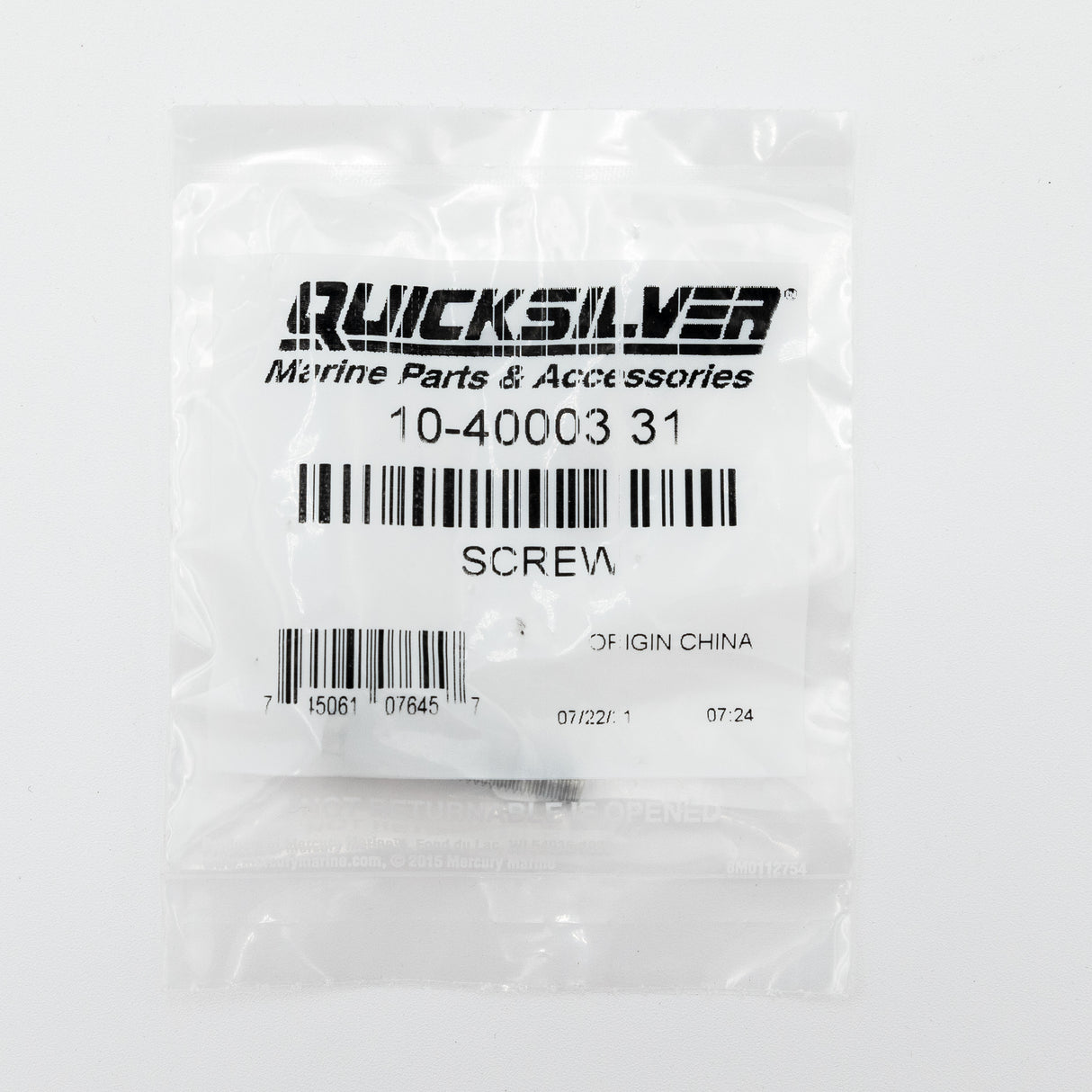 Mercury - Screw (M6 x 30) - 10-4000331