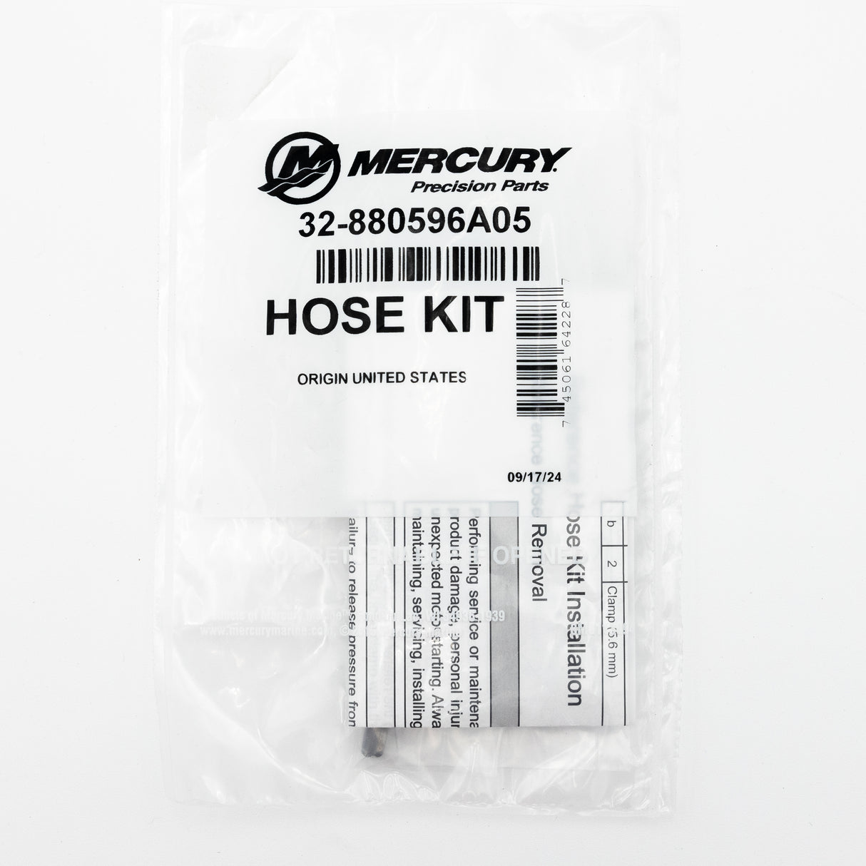 Mercury - Hose kit - 32-880596A05