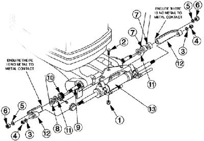 Seastar - Front Mount Outboard Cylinder - HC5345