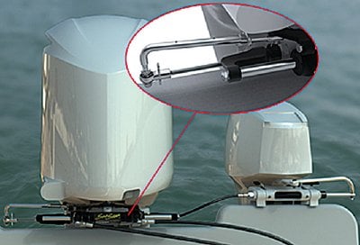 Seastar Solutions - Kicker Motor Cable For Manual Steering Auxiliary Engine - HO6134