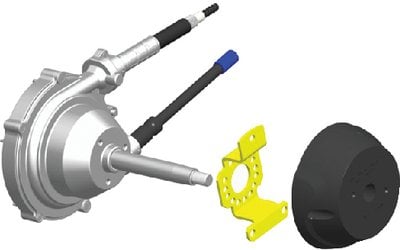 Seastar Solution - Xtreme No Feedback Steering Kit - SSX17617- Includes 17' QC Steering Cable