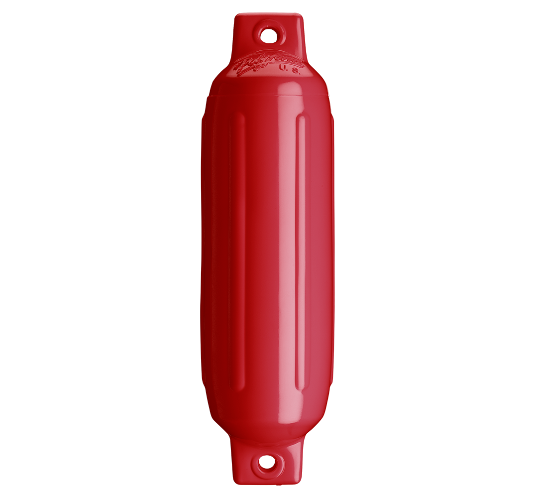 Polyform - 5.5 X 19 Twin Eye Fender, Classic Red - G3CR