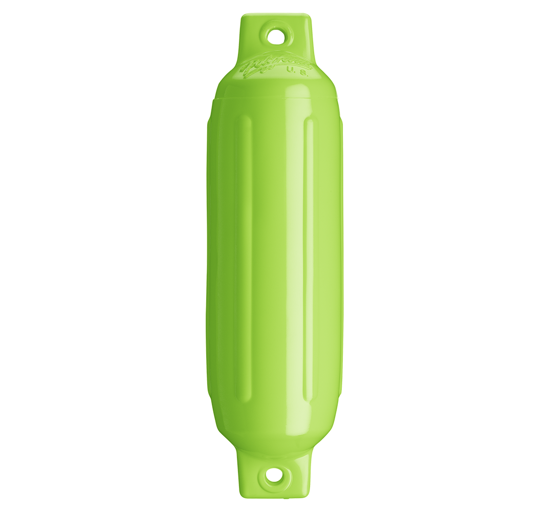 Polyform - 6.5 X 22 Twin Eye Fender, Lime - G4LIME