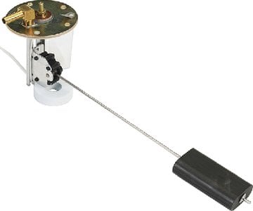 Moeller - Swingarm Electric Sending Unit With Diesel Return for Tank Depth 12 to 24" (Requires Dash Mounted Gauge) - 03572410