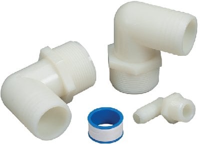 Moeller - Adapter Kit, 90Deg Pipe To Hose - 041390