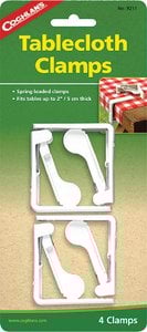 Coghlans - Plastic Tablecloth Clamps, 4/pk. - 9211