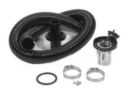 Mercury - Deck Fill Kit - Oil - Straight Elbow - 4 Feet - For 1.8 US Gal or 3 US Gal Remote Oil Tank Reservoirs - 15969A3