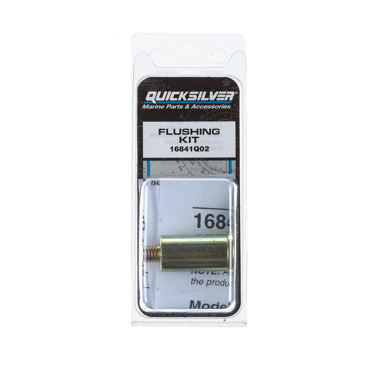Mercury Quicksilver - Flushing Attachment - Fits Mercury/Mariner 4/5 HP 2 Cycle, F2.5/3.5 HP FourStroke, F4/5/6 FourStroke, & 8/9.9 HP FourStroke Outboards - 16841Q02