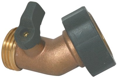 Camco Marine - Brass 45 Degree Valve Replaces P/n 117-20173 Rvx - 20173