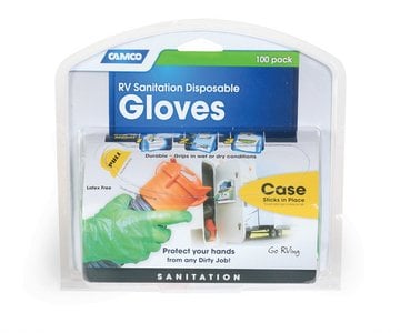 Camco Marine - Disposable Dump Gloves 100ct. Replaces P/n 117-40285 Rvx - 40285