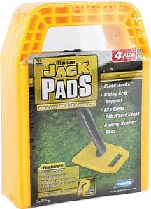 Camco Marine - Stabilizer Jack Pads 4 Pack - Replaces P/n 117 - 44595
