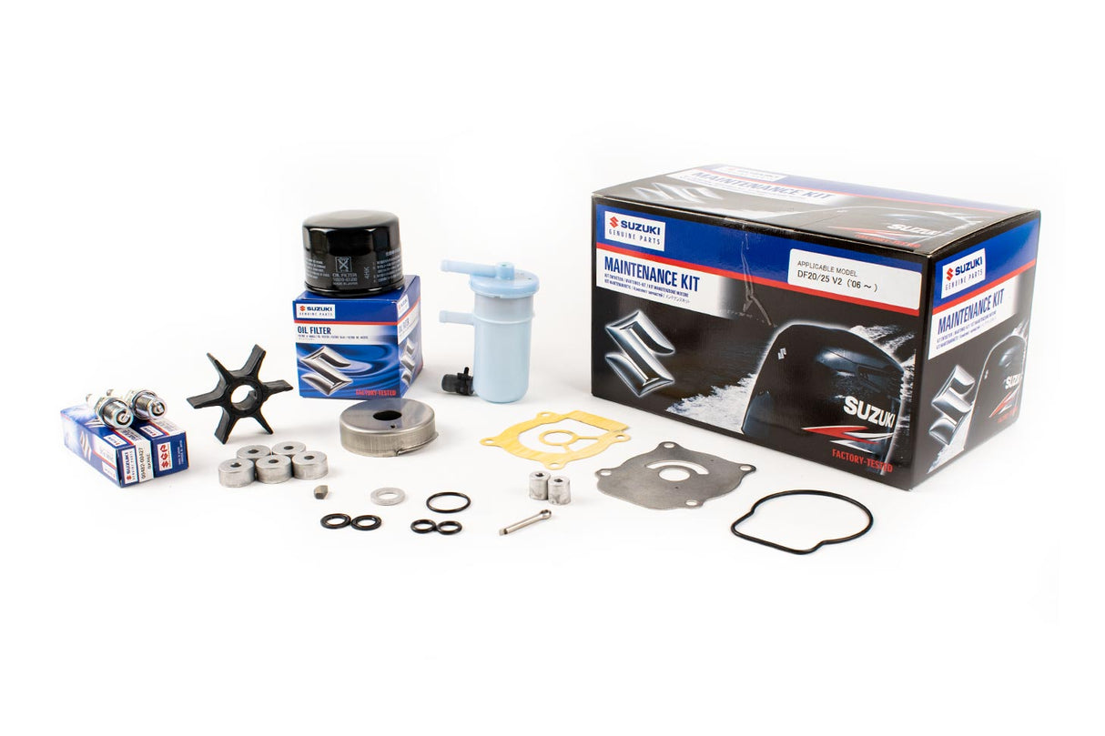 Suzuki - Outboard Maintenance Kit - DF25 V-Twin (2006 - Current) - 17400-95870