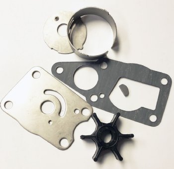 Suzuki - Water Pump Repair Kit - DF4 DF6 (2002 - Current) - Supersedes 17400-98661 - 17400-986L2