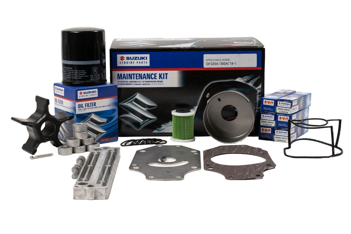 Suzuki DF300B | DF350A Service Kit - 10W40 Ecstar Oil - 2017-Current