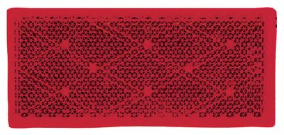 Anderson Marine - Red Reflector-Stick On 2/Pk - E483R