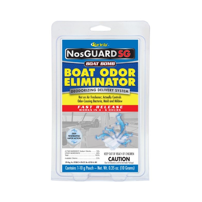 Starbrite - NosGuard SG Boat Bomb Odor Eliminator - 10 grams - 4-Pack - 89990