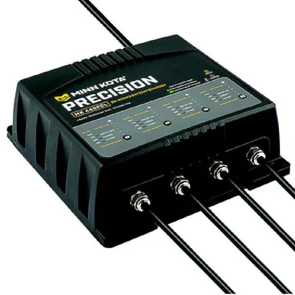 Minn Kota | Precision On-Board Battery Charger | 4 Bank | 40 Amp Total | 10 Amp/Bank | 1834401