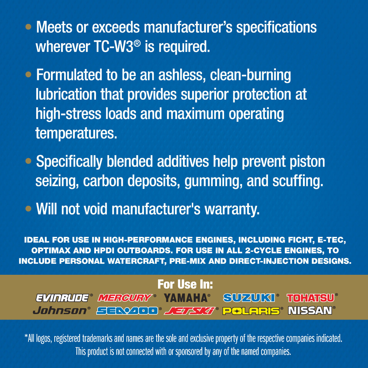 Starbrite - Super Premium 2-Cycle Engine Oil TC-W3 - 1 Gallon - 19200