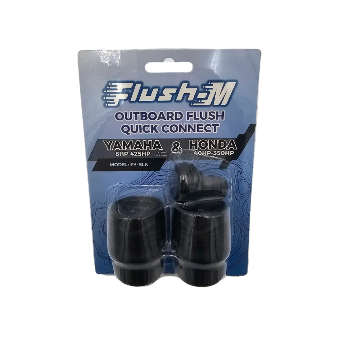 Flush-M - Yamaha Outboard Engine Flushing Solution - Quick Connect - 8HP-425HP