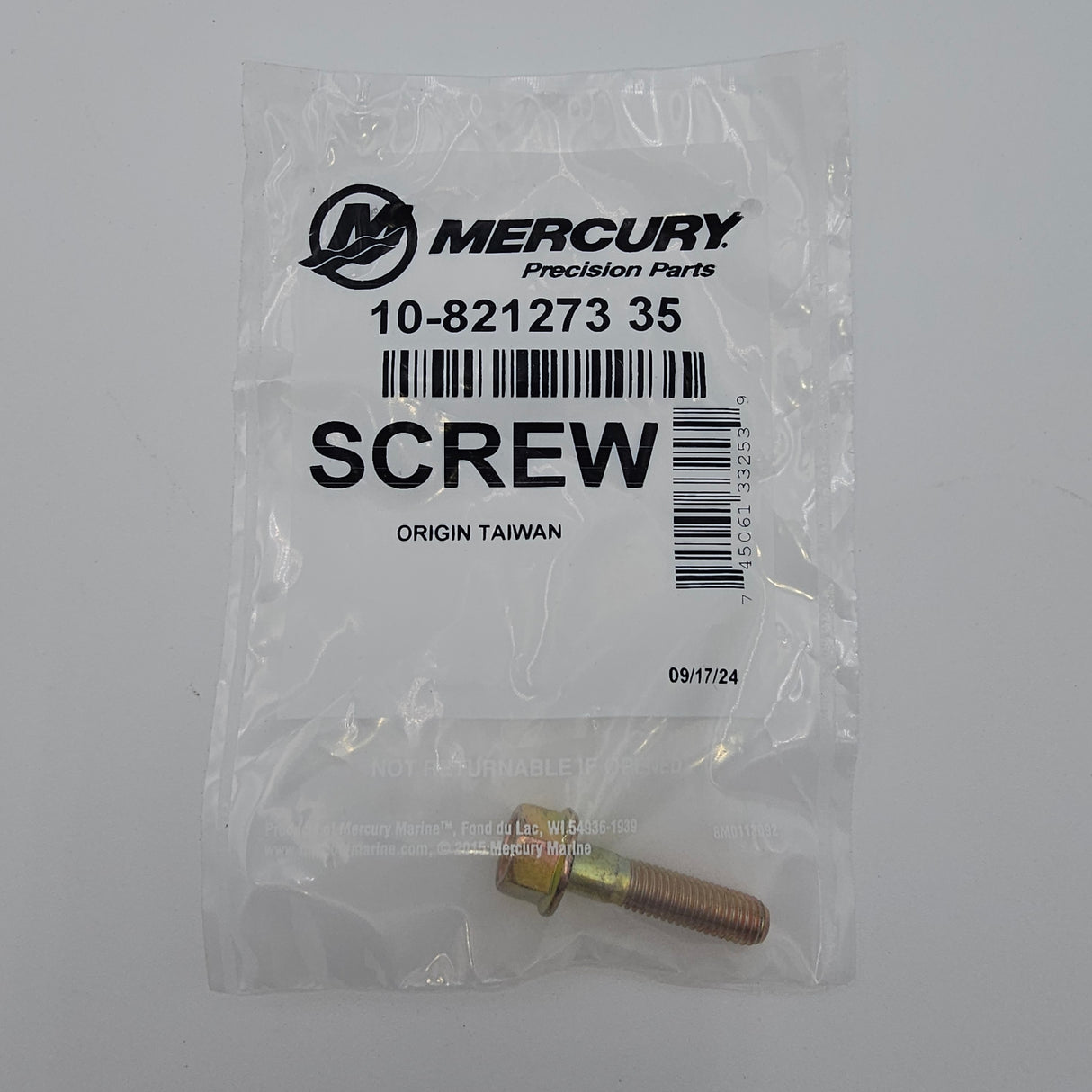 Mercury - Screw (M8 x 35 MM) - 10-82127335