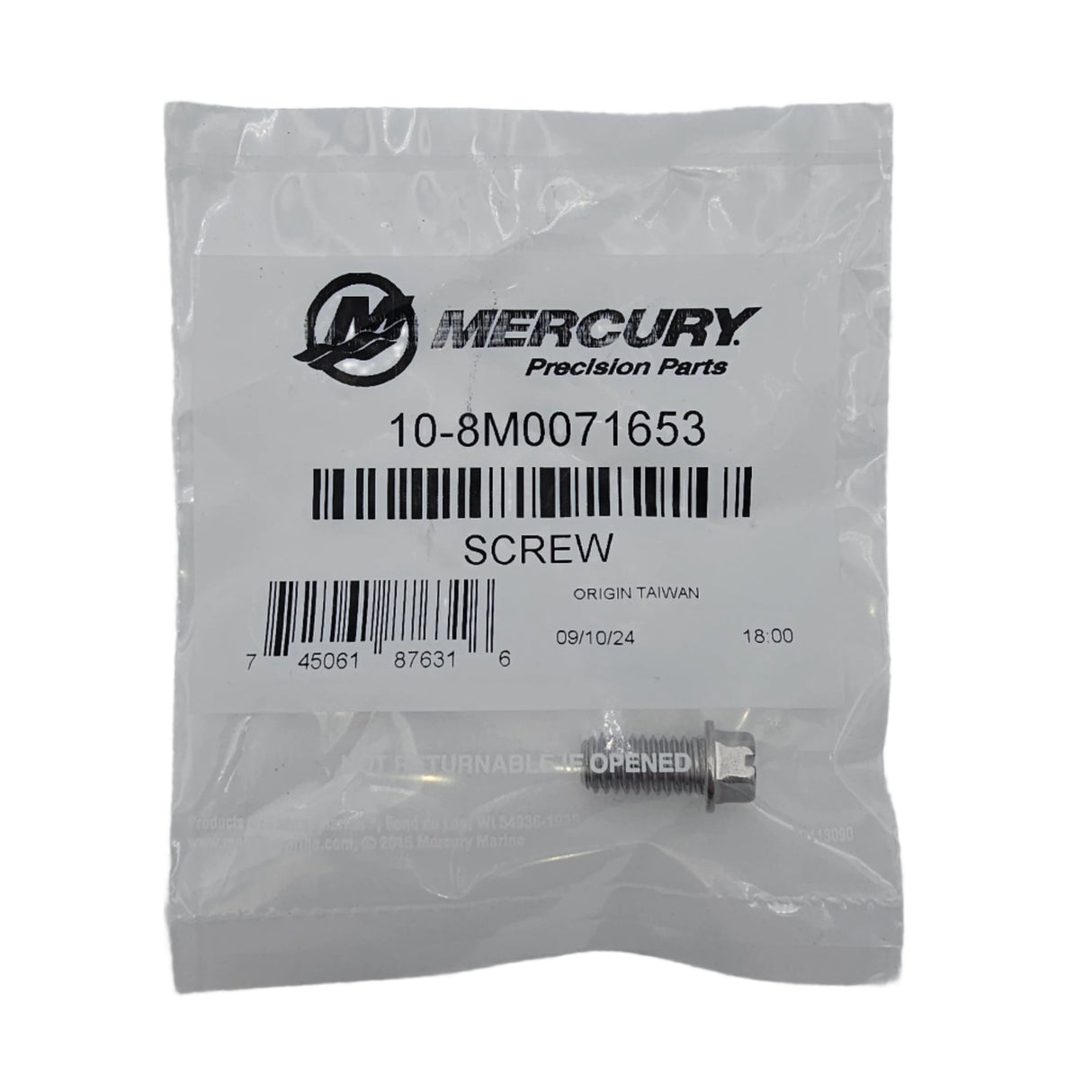 Mercury - Special Screw - 10-8M0071653