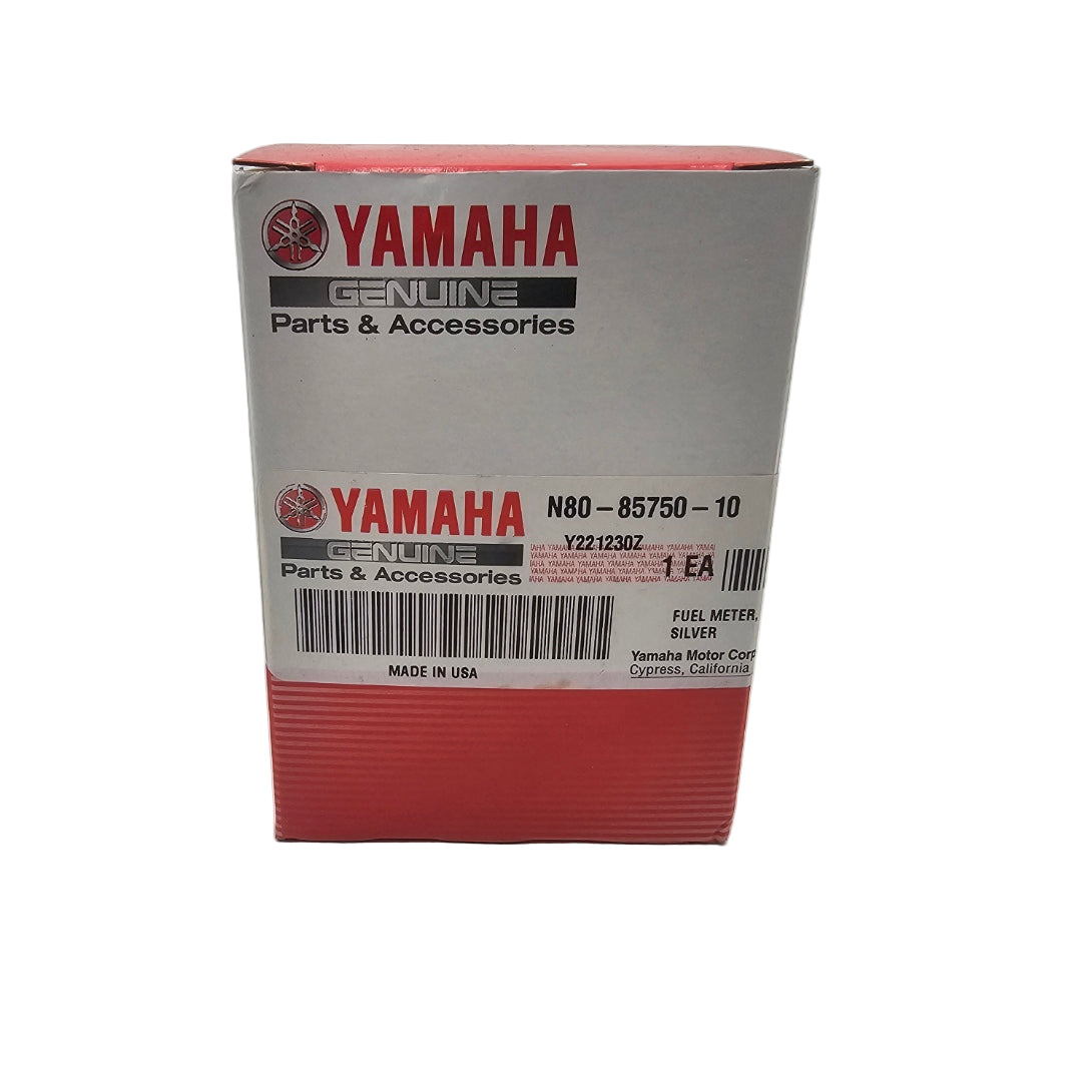 Yamaha - Fuel Meter Chrome Bezel Sport Silver Face - N80-85750-10-00