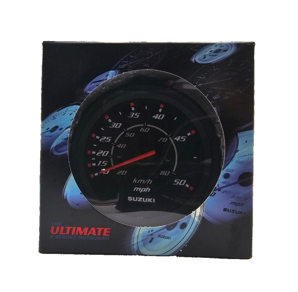 Suzuki - Speedometer - Black - 0-50 MPH - 34100-93J22