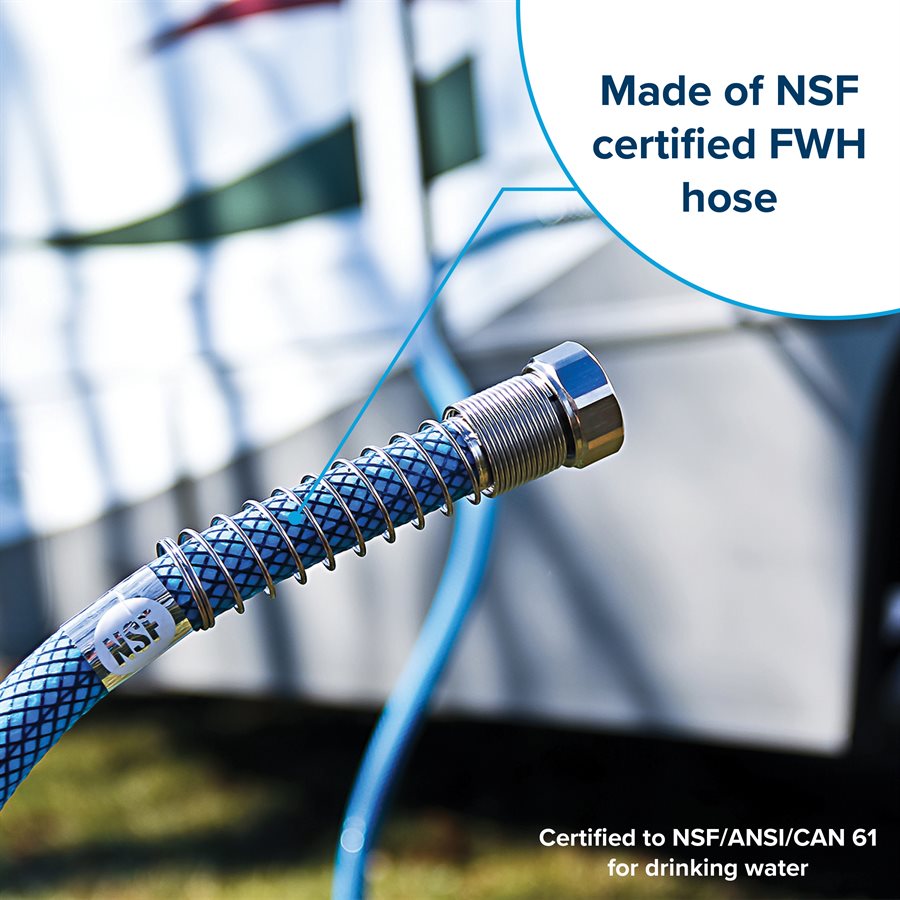 Camco - TastePURE Premium Drinking Water Hose - 10' x 5/8" ID - Anti-Kink - 22823