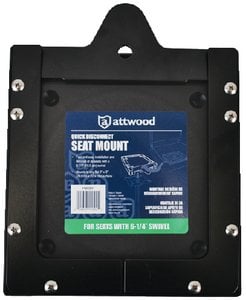 Attwood Marine - Quick Disconnect Seat Mount 6-1/4" Swivel - 11602D1