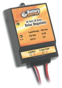 Wirthco - SOLAR CONTROLLER 10A,12 VOLT 10 AMP SOLAR REGULATOR - 23122
