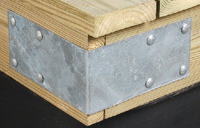 Tiedown Engineering - Dock Hardware - Outside Corner End - 26428