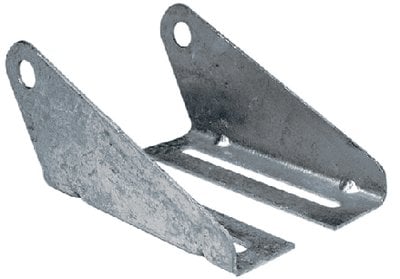 Tiedown Engineering - Hot Dip Galvanized Split Panel Brackets - Sold as Pair (L & R) - 81235