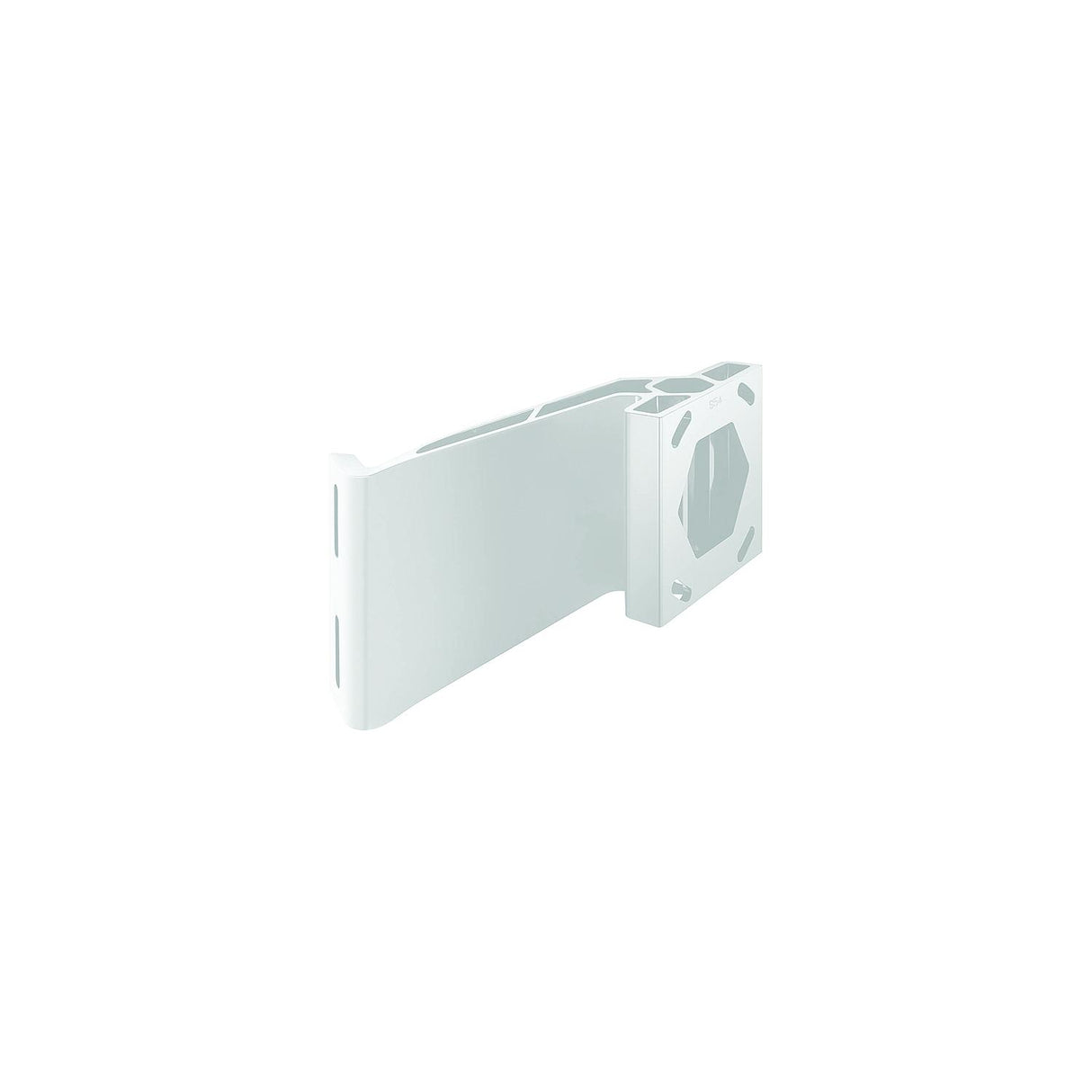 Minn Kota | Raptor Jack Plate Adapter Bracket | Starboard | 5" Setback | 4" Rise | White | 1810382