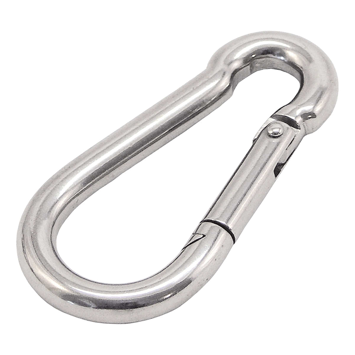 Boating Essentials - 3 1/8" Safety Spring Hook - Stainless Steel - BE-HA-54304-DP