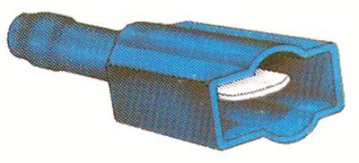 Helm Products, Inc - 16-14 AWG .250 MALE CONN 100,NYLON FULLY INSULATED QUICK CONNECTS - 1864E