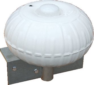 Taylor Made - Dock Pro Inflatable Dock Wheel - Straight Mount - White - 12 inch - 1073