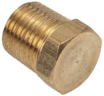 Mercury - Brass Pipe Plug - 1/8"-27 NPT - 22-328022