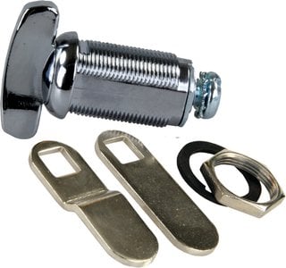 JR Products - 1-1/8" Compartment Door Thumb Lock - 00135