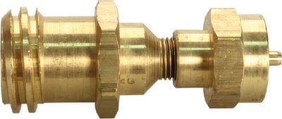 JR Products - 07-30205 Emergency Gas Cylinder Adapter for RV POL Hose Connection - 0730205
