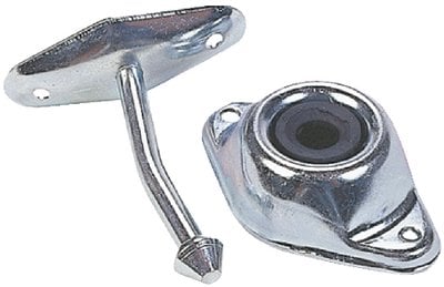 JR Products - Angled Plunger Door Stop, 3" - 10304