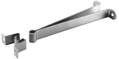 JR Products - C-Clip Style Door Holder - Metal, 3" - 10535