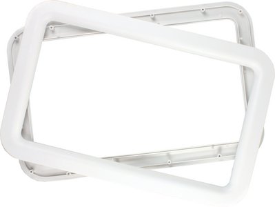 JR Products - Deluxe Window Frame Set for RV Entry Door - 11011