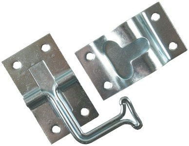 JR Products - 90 T-Style Door Holder, Metal - 11775