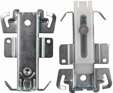 JR Products - 20585 Bottom Wardrobe Door Guide for RV Mirrored Closet Doors - 20585